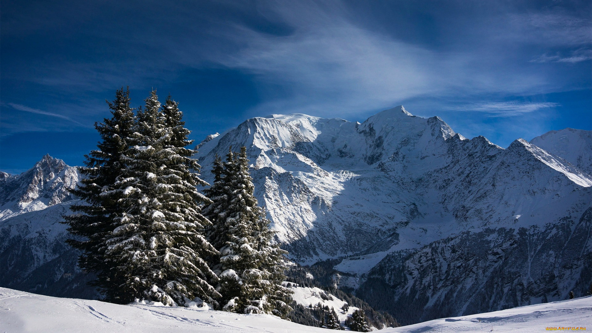 mont blanc, french alps, , , mont, blanc, french, alps